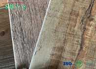 SPC Rigid Core Flooring Wood Grain Pattern With 0.3MM Wear Resistant