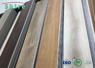Oak Wood Look SPC Rigid Core Vinyl Flooring Stain Resistant With Transparent Wear Layer