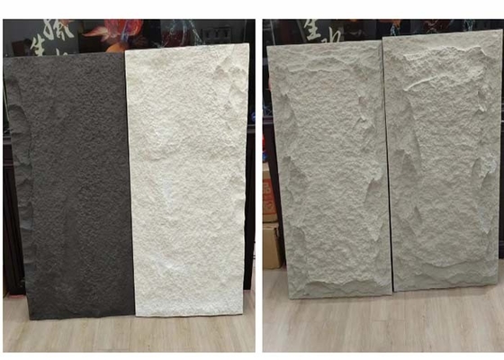 volcanic rock light weight indoor outdoor exterior pu stone panel wall panel