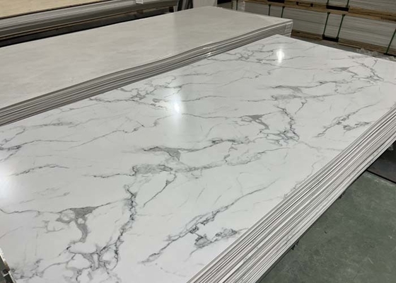 Best Decorative 3.0mm 2.8mm 2.5mm PVC Marble Sheet Acrylic Wall Panel UV Panel