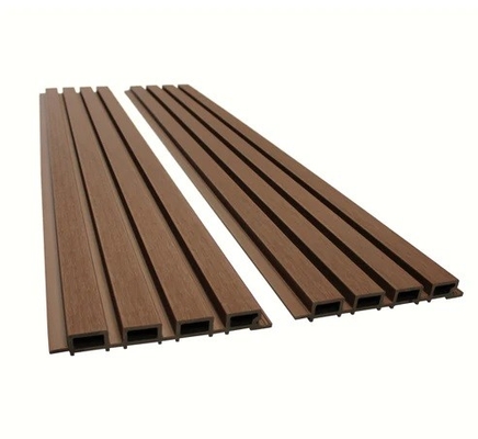 Outdoor Wall Composite Cladding Panel Outdoor WPC Fluted Wall Panelling