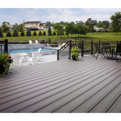 Uv Resistant Outdoor Wpc Decking Slip Resistant for Safe and Stylish Flooring