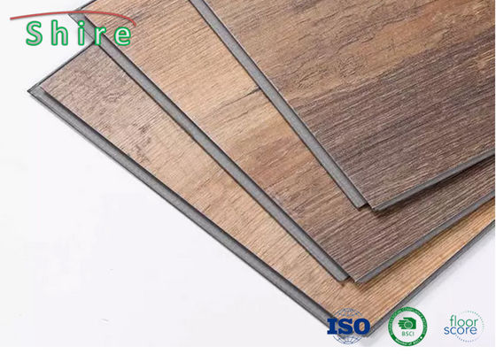 3.5-5.5MM Thickness SPC Flooring , High Gloss Vinyl Sheet Flooring For Family