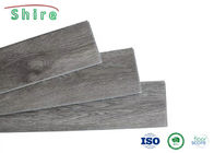 Interlock Click SPC Grey Vinyl Floor Tiles High Resistance Against Dents Scratches