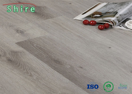 Hotel SPC Wood Look Vinyl Plank Flooring High Peel Strength Low Noise