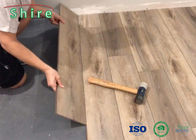 SPC Rigid Core Vinyl Plank Flooring UV Coating Wood Grain Pattern Flooring