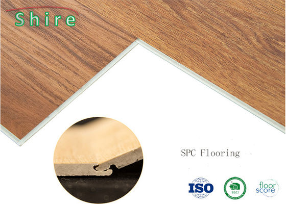 Customized SPC Flooring Stone Plastic Composite Flooring With 4MM - 5MM Thickness