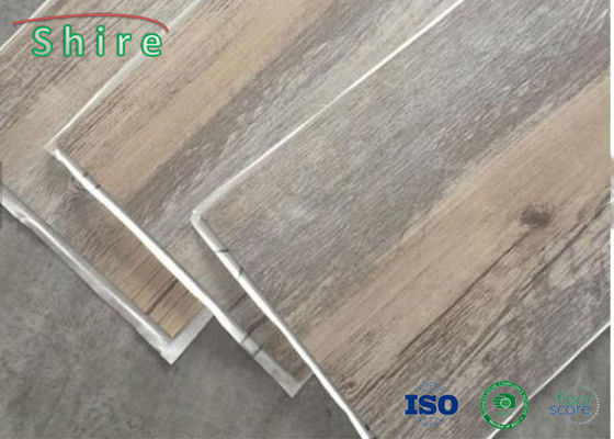 Customized Color Luxury Vinyl Tile Flooring With Good Dimension Stability For Living Room