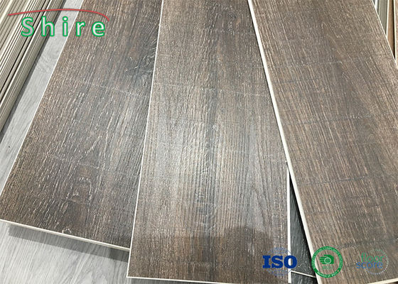 Anti Slip 100% Waterproof SPC Flooring / Water Resistant Loose Lay Vinyl Plank Flooring