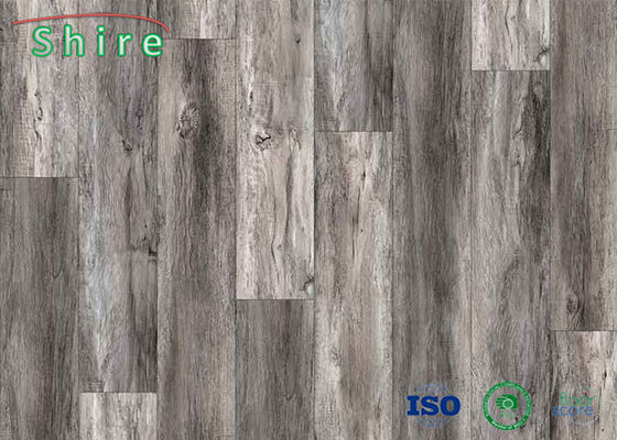 Waterproof Interlocking SPC Click Lock Luxury Vinyl Plank Flooring 5mm Thickness