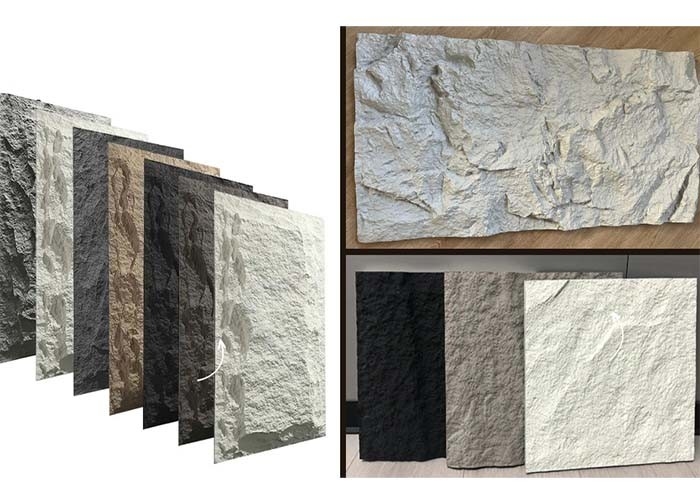 PU Lightweight Stone Skin Polyurethane Foam Stone Wall Panel