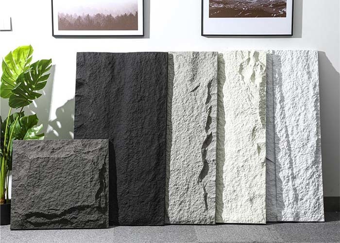 Outside and Inside PU Materials Faux Stone Wall Panel