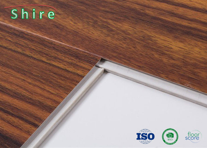 Spc Rigid Core Flooring , Wood Effect Vinyl Flooring No Underlayment Required
