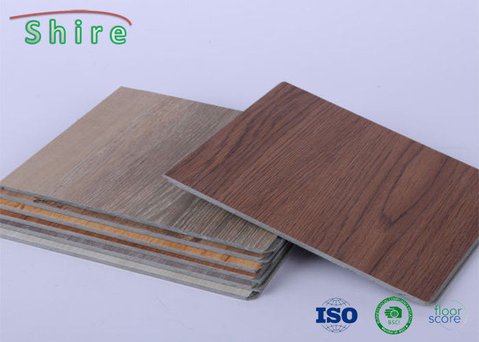 SPC 5mm Vinyl Plank Flooring Formaldehyde Free For Indoor Residential