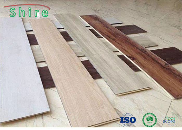 Click Lock SPC Vinyl Plank Flooring 4mm 5mm 6mm For Indoor Decoration