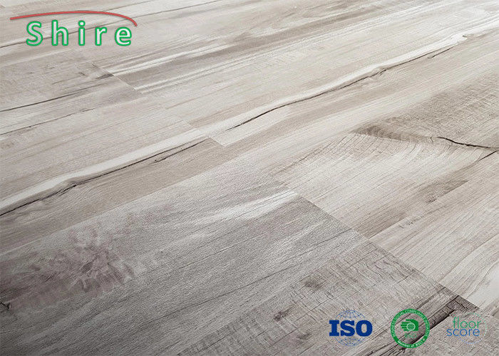 Sound Proof 4MM 5MM SPC Vinyl Flooring With EVA Underplayer , Stone Plastic Composite Flooring