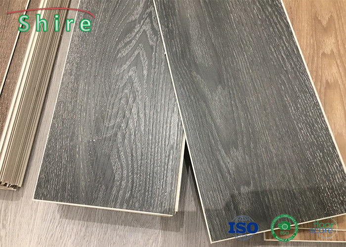 Wood Grain SPC Vinyl Plank Flooring Environmental Protection SGS Approved