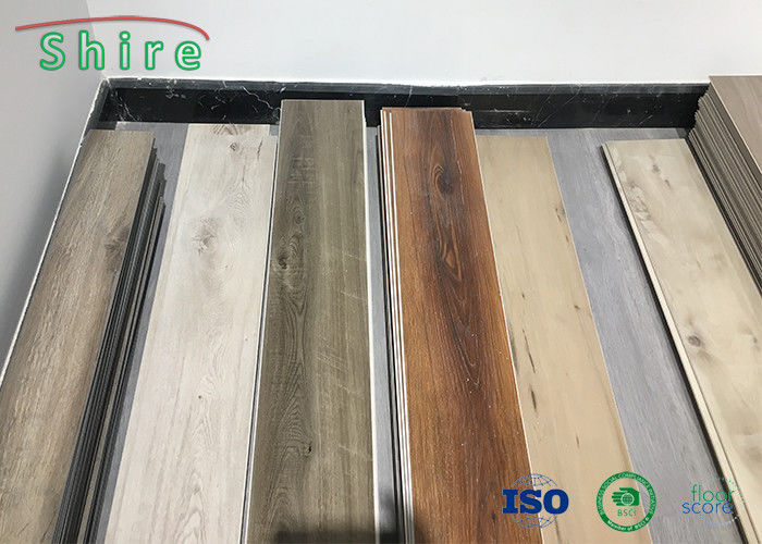 Anti Bacteria Pure Spc Flooring Wood Texture Emboss Surface Vinyl Click Flooring