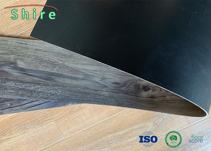 PVC Healthy 2-5mm Dry Back Vinyl Flooring Vinyl Plank Flooring Easy Maintenance